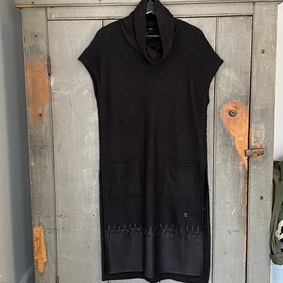 RUDSAK NWT Maradi Sweater Dress M/L Black Wool - Picture 7 of 11